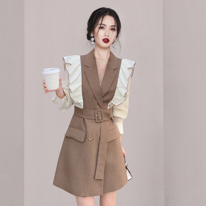 Dress women 2022 new Korean autumn dress