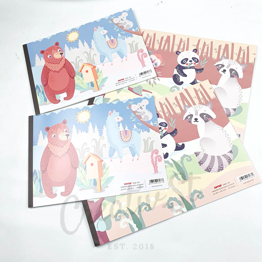

JOYKO Buku Gambar Drawing Book Sketch Book A4 B5 Drbk-1B5 Dbrk-2A4