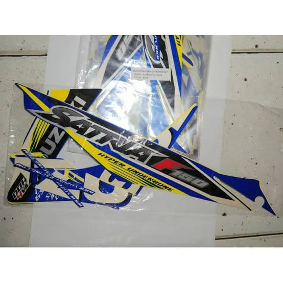 STRIPING / STIKER FU FACELIFT BIRU