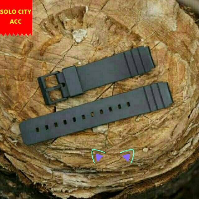 STRAP TALI JAM CASIO MW240 MW-240 RUBBER TALI JAM TANGAN CASIO MW 240
