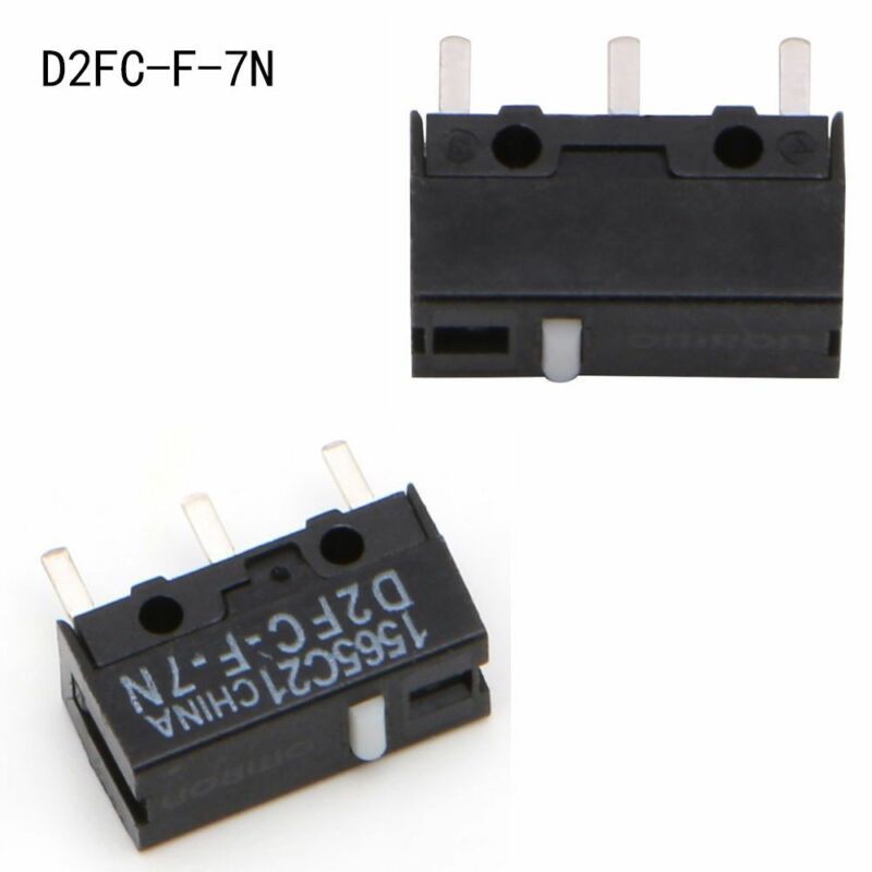 Omron D2FC-F-7N  D2FCF7N Micro Switch Microswitch Tombol Mouse Saklar 3 Pin