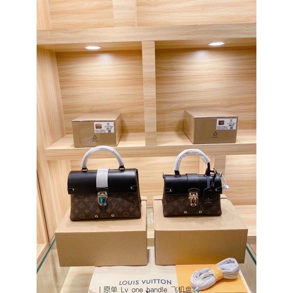 LV Monogram One Handle Flap Bag SPA MIRROR AAA