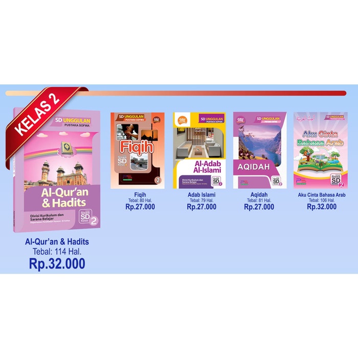 

❤BISA COD❤ Paket Buku SD Kelas 2