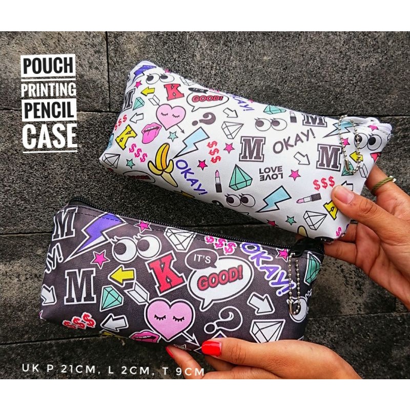 POUCH PRINTING/PENCIL CASE LUCU GEMES