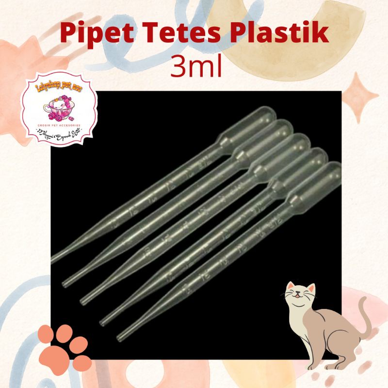 Pipet Tetes Plastik 1ml / 3ml