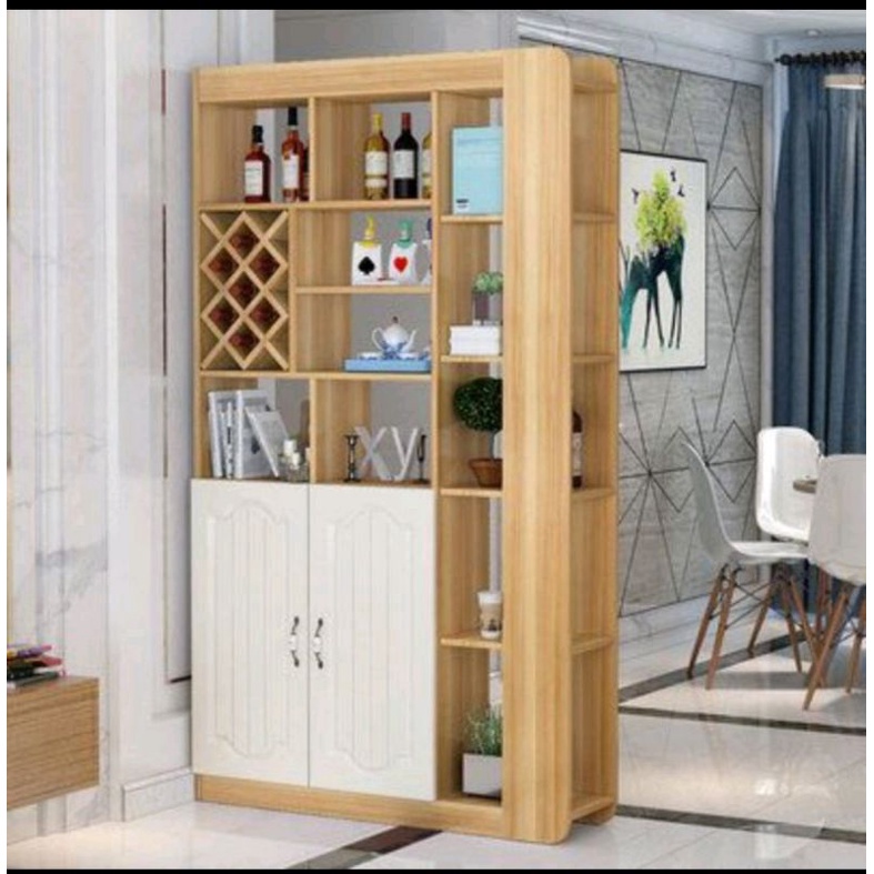 PARTISI PENYEKAT RUANGAN MINIMALIS KAYU JATI JEPARA