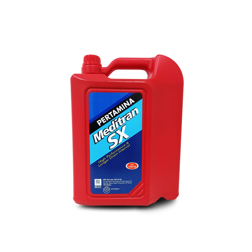 OLI PERTAMINA MEDITRAN SX SAE 15w-40 galon 10 liter