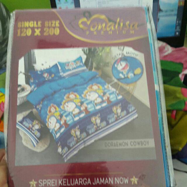 Sprei Monalisa Premium Doraemon