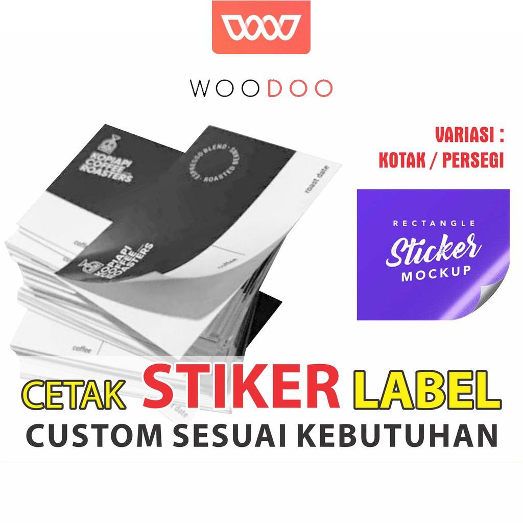 

Sticker Stiker Resi Pengiriman Shopee Custom Label Packet Paket Per A3