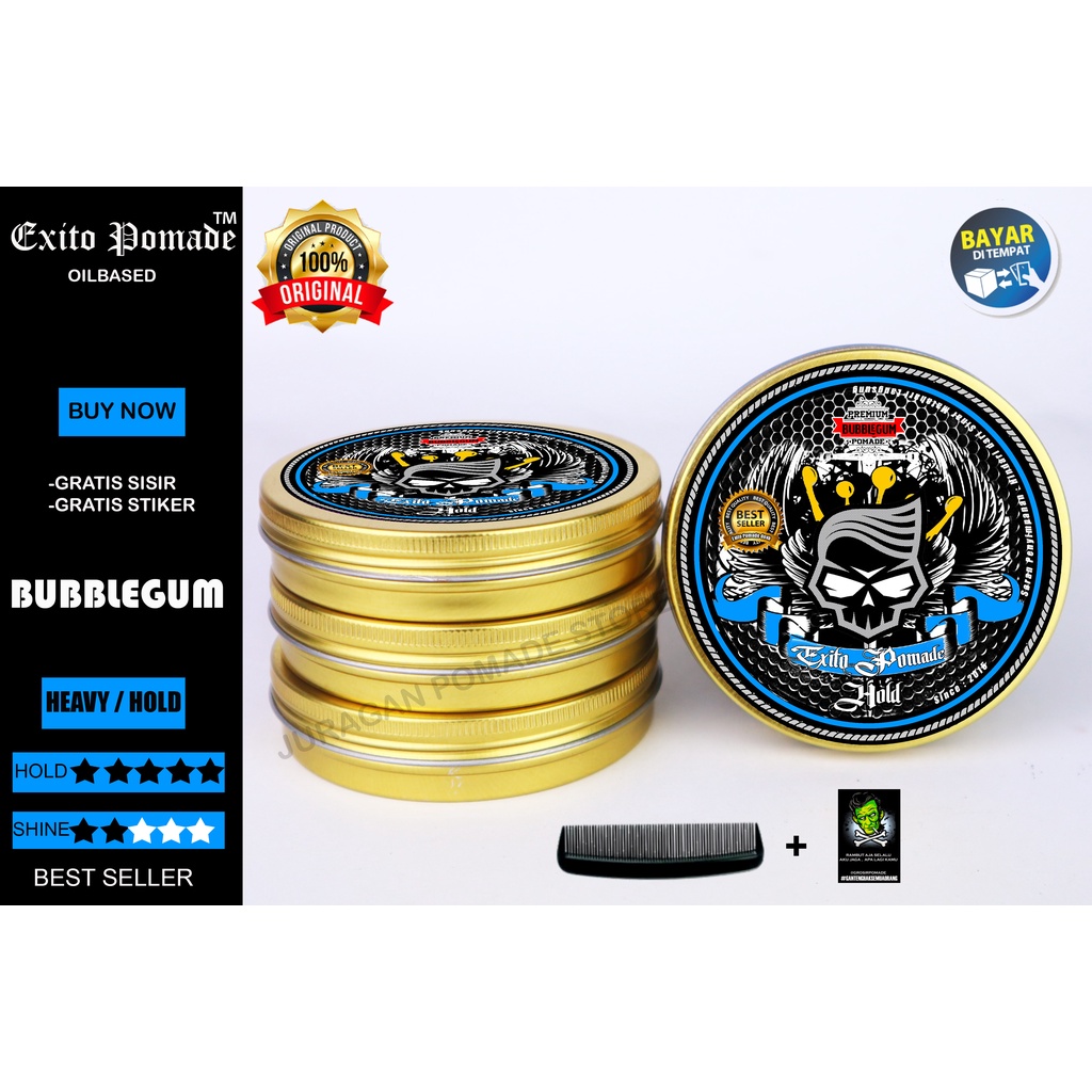 EXITO POMADE OILBASED 3 OZ FREE SISIR STICKER