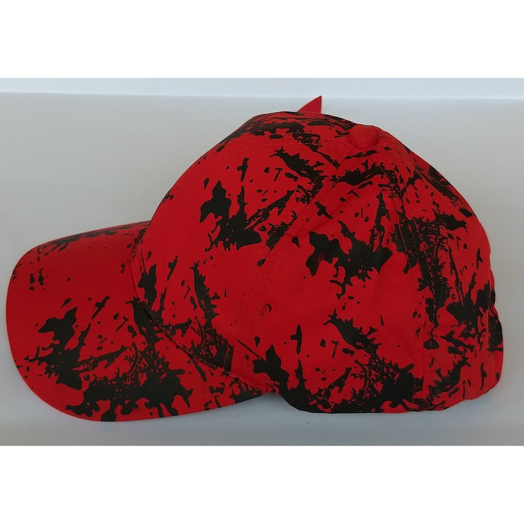 Topi Baseball Cap Tali Panjang Red TRA-06