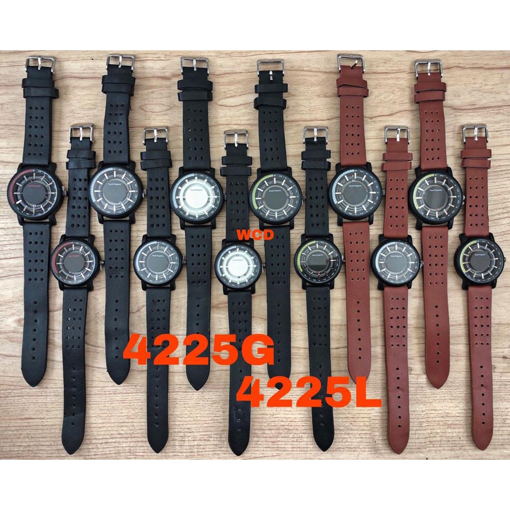 [DG] Jam Tangan Pria/Wanita Hush Puppies Kulit HP28