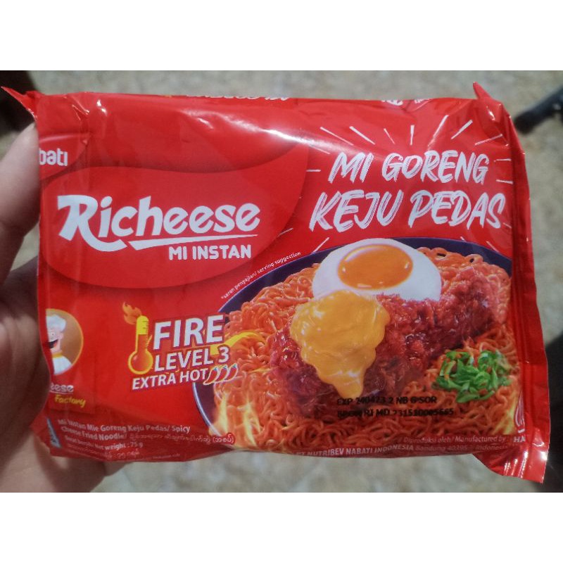 

(ECER) RICHEESE MI GORENG KEJU PEDAS
