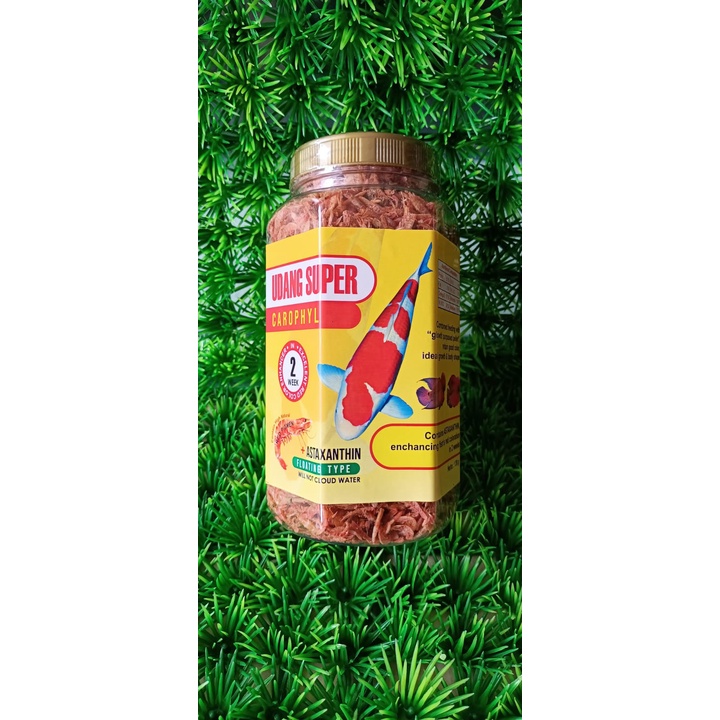 Udang Kering Pakan Ikan Astaxanthin Pakan Ikan Merah Red Udang Kering Arwana Channa Louhan