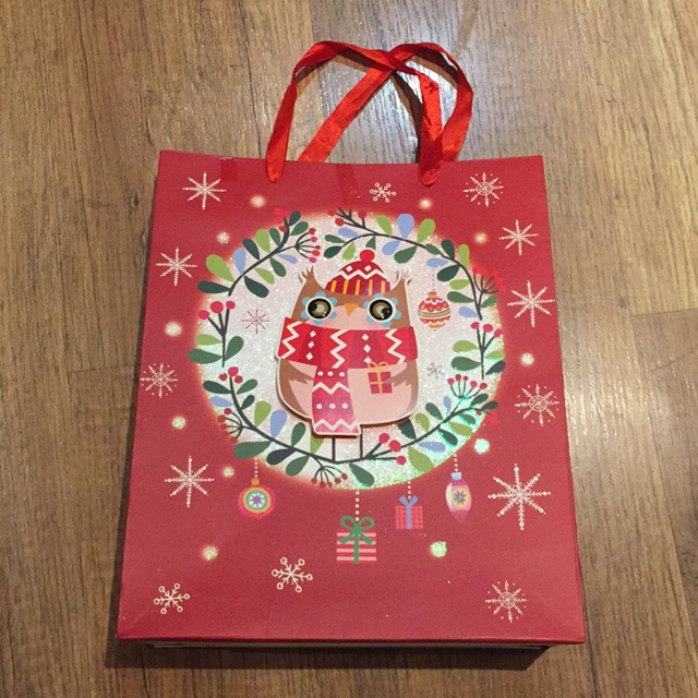 

Owl Christmas Paperbag