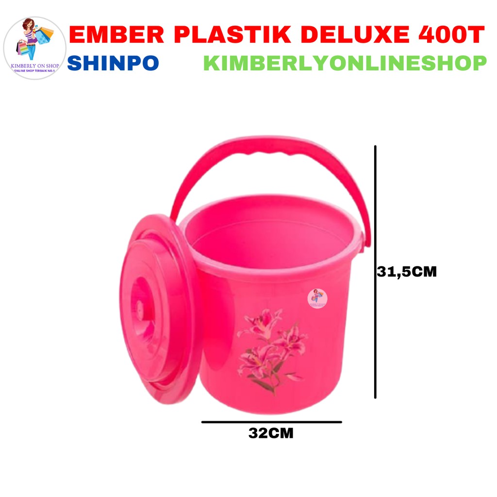 Ember Plastik Deluxe 4 Galon 400T - Shinpo