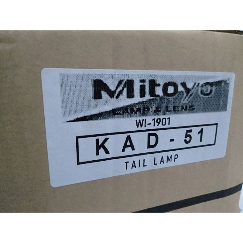 Harga Sepasang Kanan dan Kiri - Lampu Belakang Stoplamp Panther Pickup Dutro Dyna Model Original