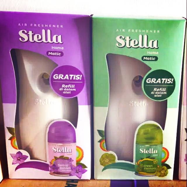 STELLA MATIC + REFFIL | DISPENSER SPRAY | PENGHARUM RUANGAN | STELLA ALAT | STELLA MESIN  | TERMURAH