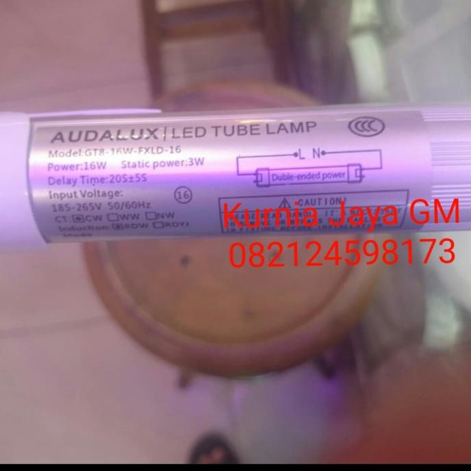 Lampu Tl Led T8 Motion Sensor 16Watt 120Cm Audalux Led T8 Sensor Gerak