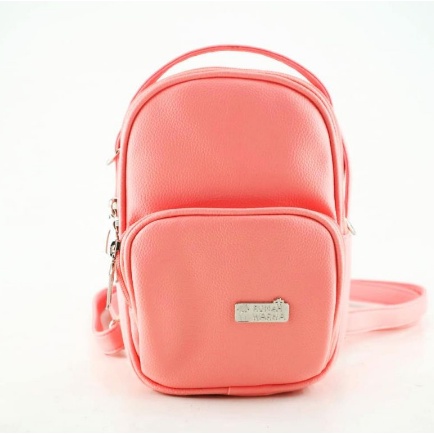 TAS RANSEL P HUMAIRA WARNA PINK MUDA RUMAH WARNA TAS WANITA ANAK SEKOLAH KULIAH KERJA LAPTOP NOTEBOO