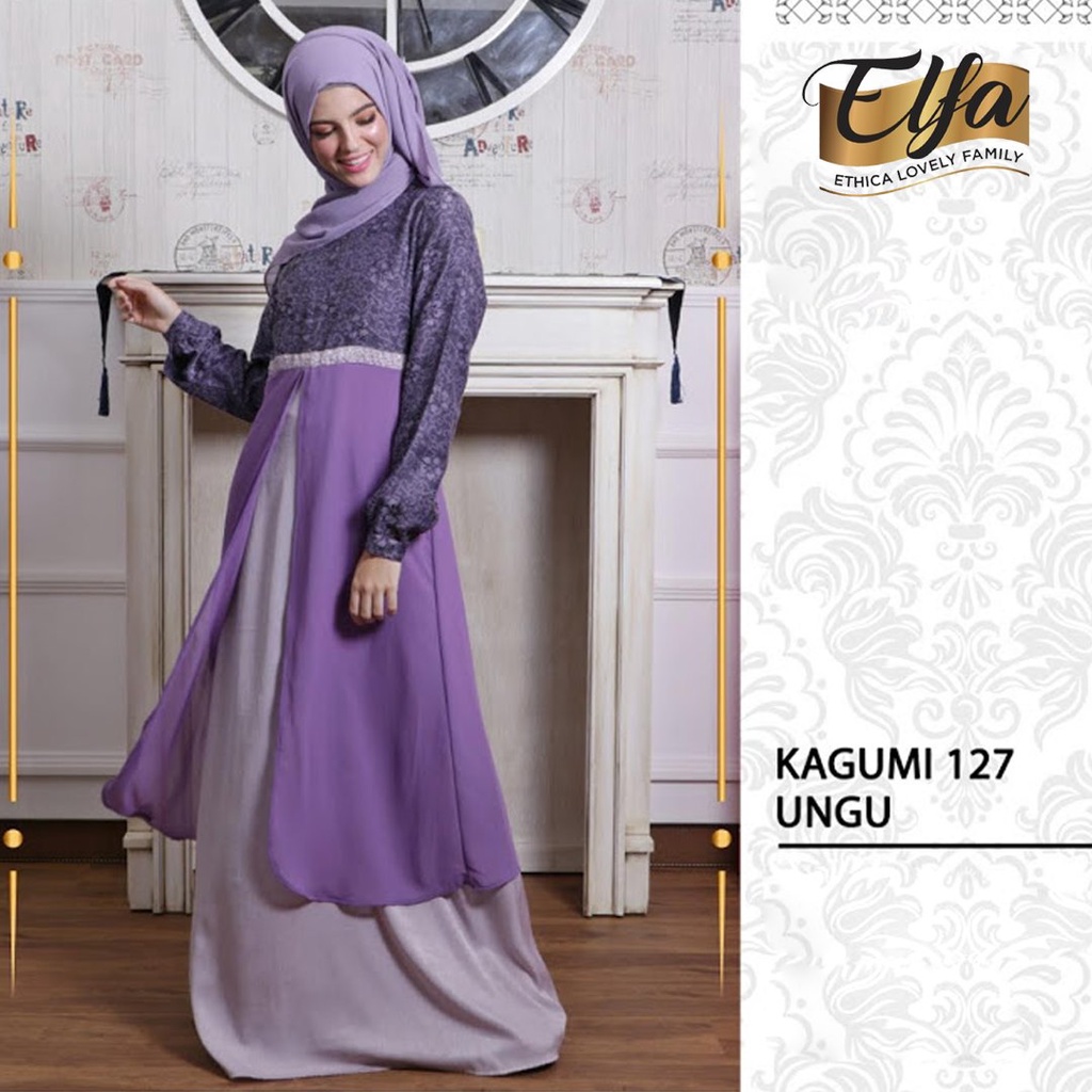 GAMIS TERBARU 2021 ETHICA KAGUMI 127 UNGU