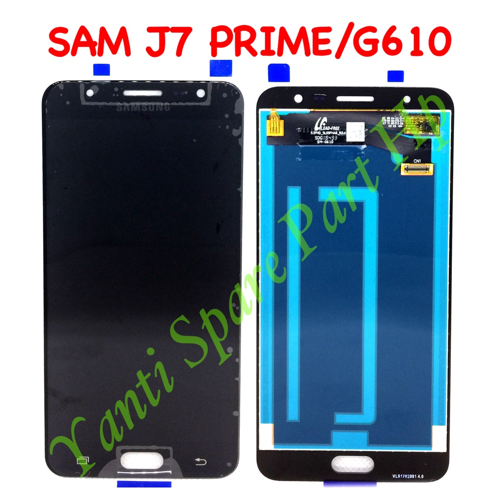 Lcd Touchscreen Samsung J7 Prime G610 Fullset Original New