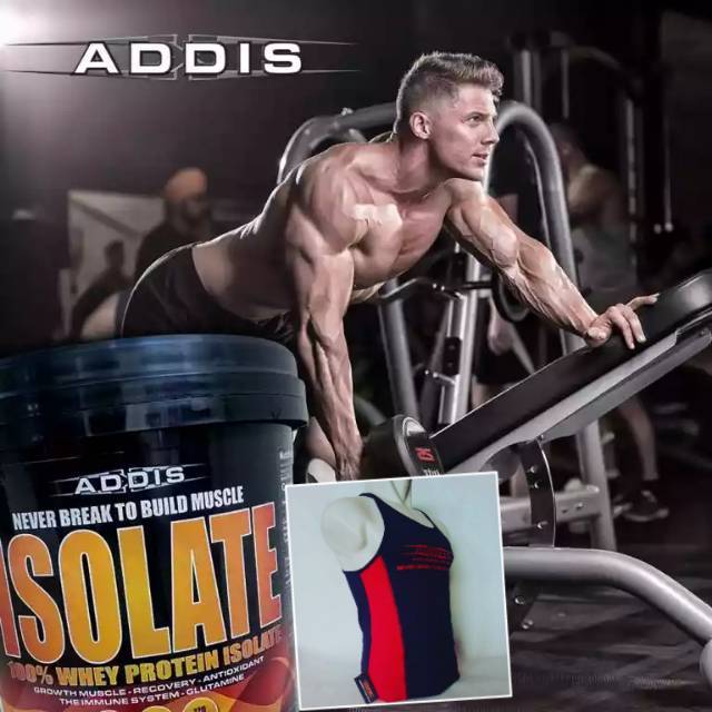 Addis Isolate - 100% Whey Protein Isolate 5lbs / 5 Lbs / 5 lb