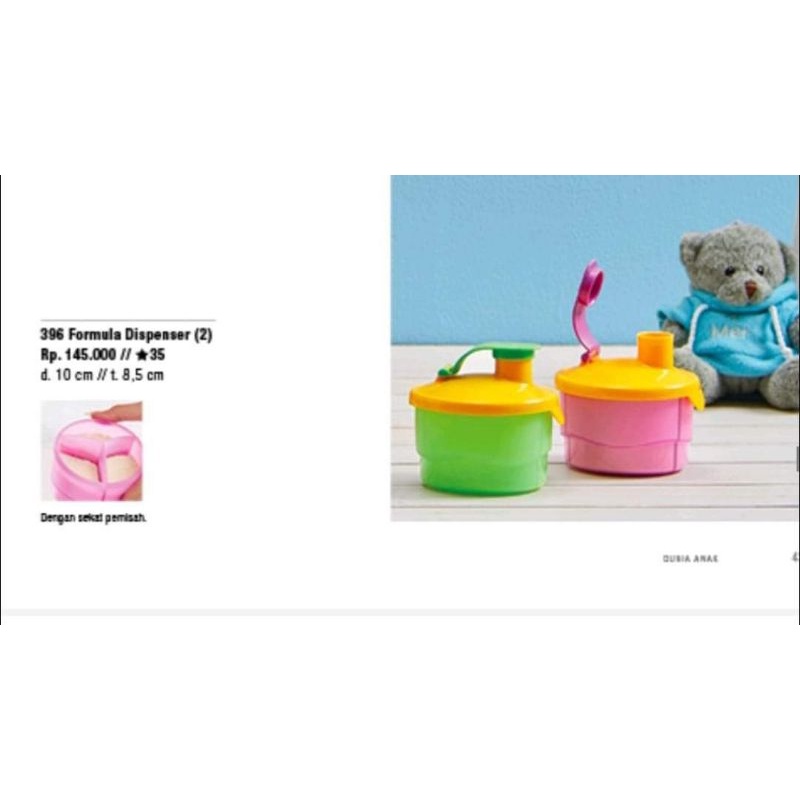 formula dispenser tupperware