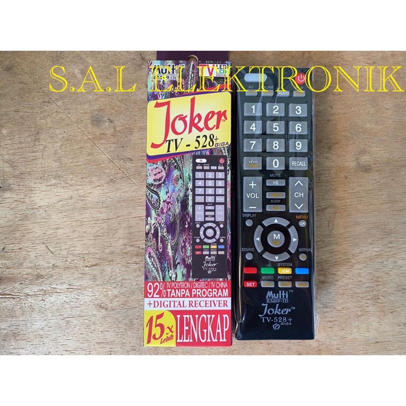 remot TV LED,LCD,tabung universal joker / Sea-C