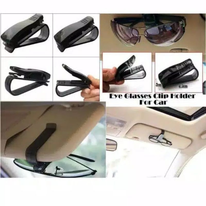 Penjepit Tempat Kacamata Eyeglass Clip Holder Jepit Kacamata Di Mobil Jepitan Kacamata Di Mobil