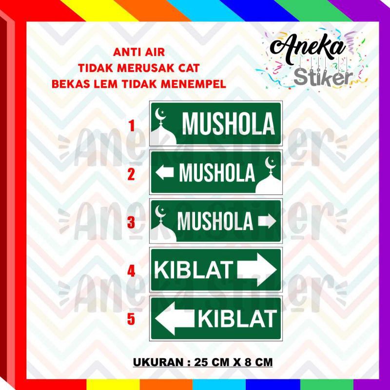 

TERMURAH STIKER MUSHOLA STICKER MUSHOLA STICKER KIBLAT STIKER KIBLAT