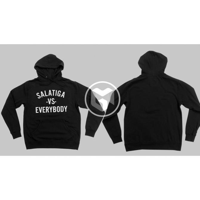 Sweater Hoodie Salatiga Vs Everybody Jacket Distro Pria Jumper Laki Wanita Fleece Polos Murah