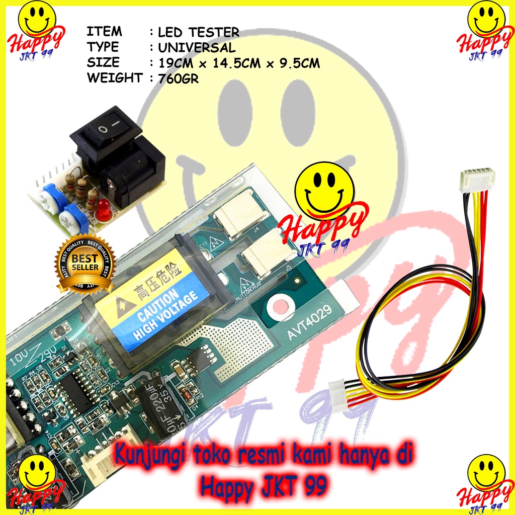 XY PANEL LED TESTER LCD TESTER SCREEN TESTER LAPTOP TV COMPUTER SUPPORT 7-65