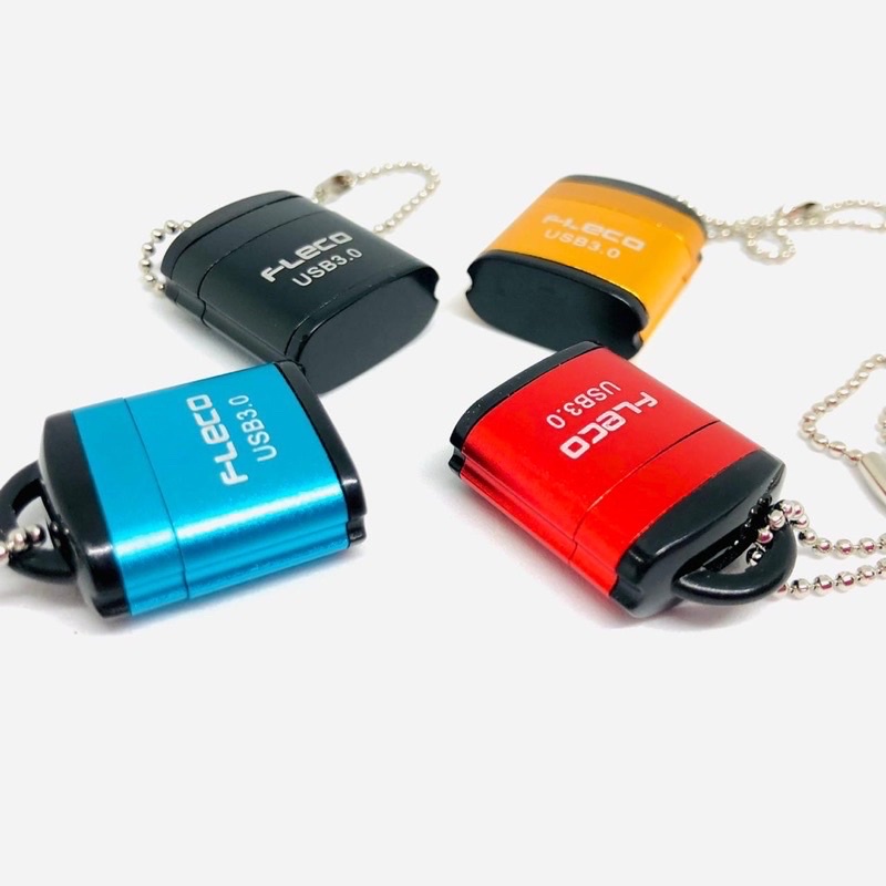 GROSIR CARD READER MICRO SD FLECO METAL CR-22 SUPPORT USB 3.0 UP TO 512GB MINI STYLE dan (card reader enov micro murah) BY SEN