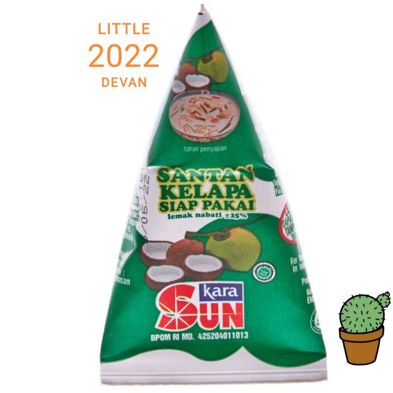 sun kara / santan kara instan siap pakai 65gr