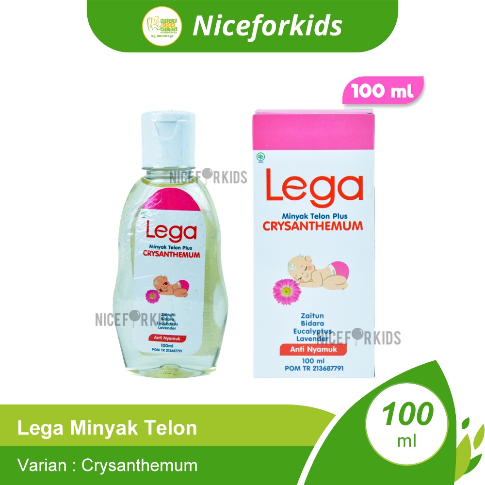 Lega Minyak Telon Plus Anti Nyamuk Uk. 70ml / Lega Minyak Telon 100ml / Minyak Telon Bayi