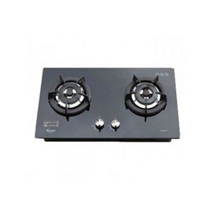 Kompor Tanam Rinnai Schott Glass RB-2GH C(BK) --- Garansi Resmi