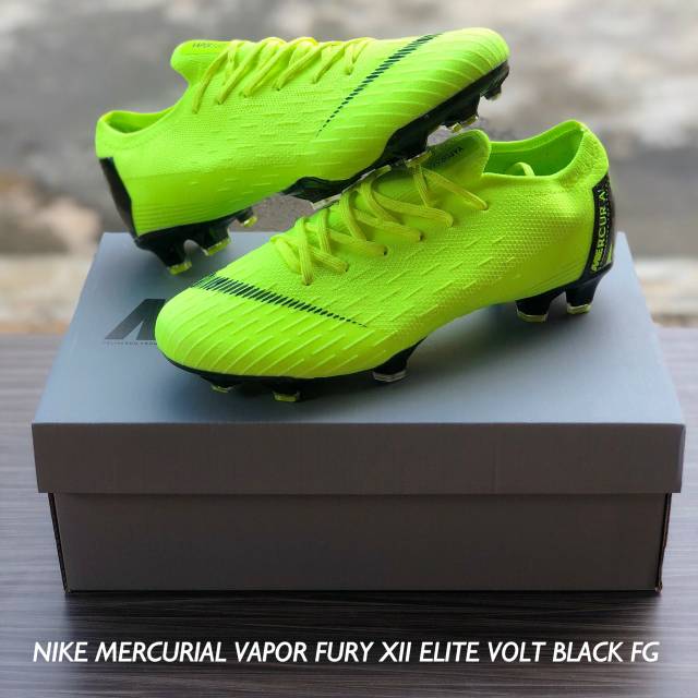 Nike Mercurial Vapor Fury XII Elite Volt Black FG