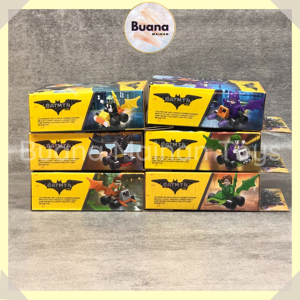 BRICK SLTOYS KARAKTER BATMAN FIGURE MINIATUR SUPER HEROES MAINAN EDUKASI ANAK BRICKS PAHLAWAN BLOCK 8988