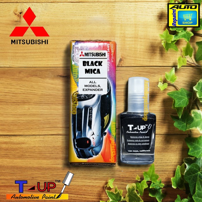 Mitsubishi Black Mica Met - Cat Oles - T-Up - Touch Up Auto Paint