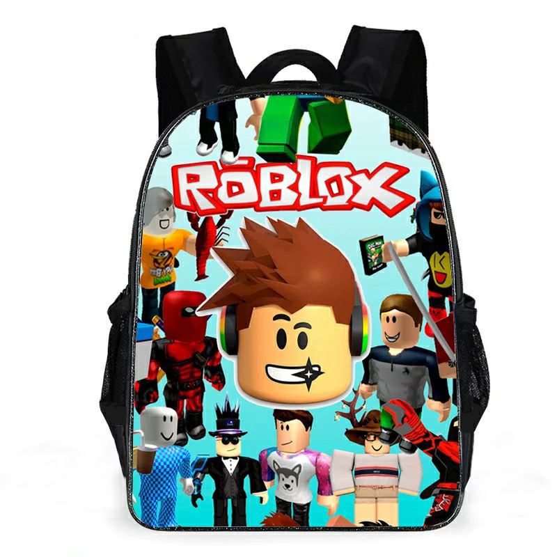 Qisswa_Tas Ransel Anak Sekolah PAUD TK SD Karakter ROBLOK Backpack Anak Sekolah Motif ROBLOK