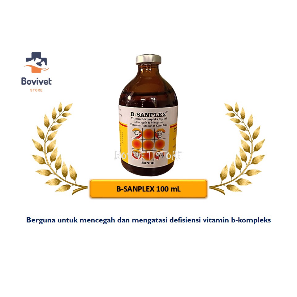 Jual B SANPLEX 100 ML | Vitamin B Kompleks Hewan | Shopee Indonesia