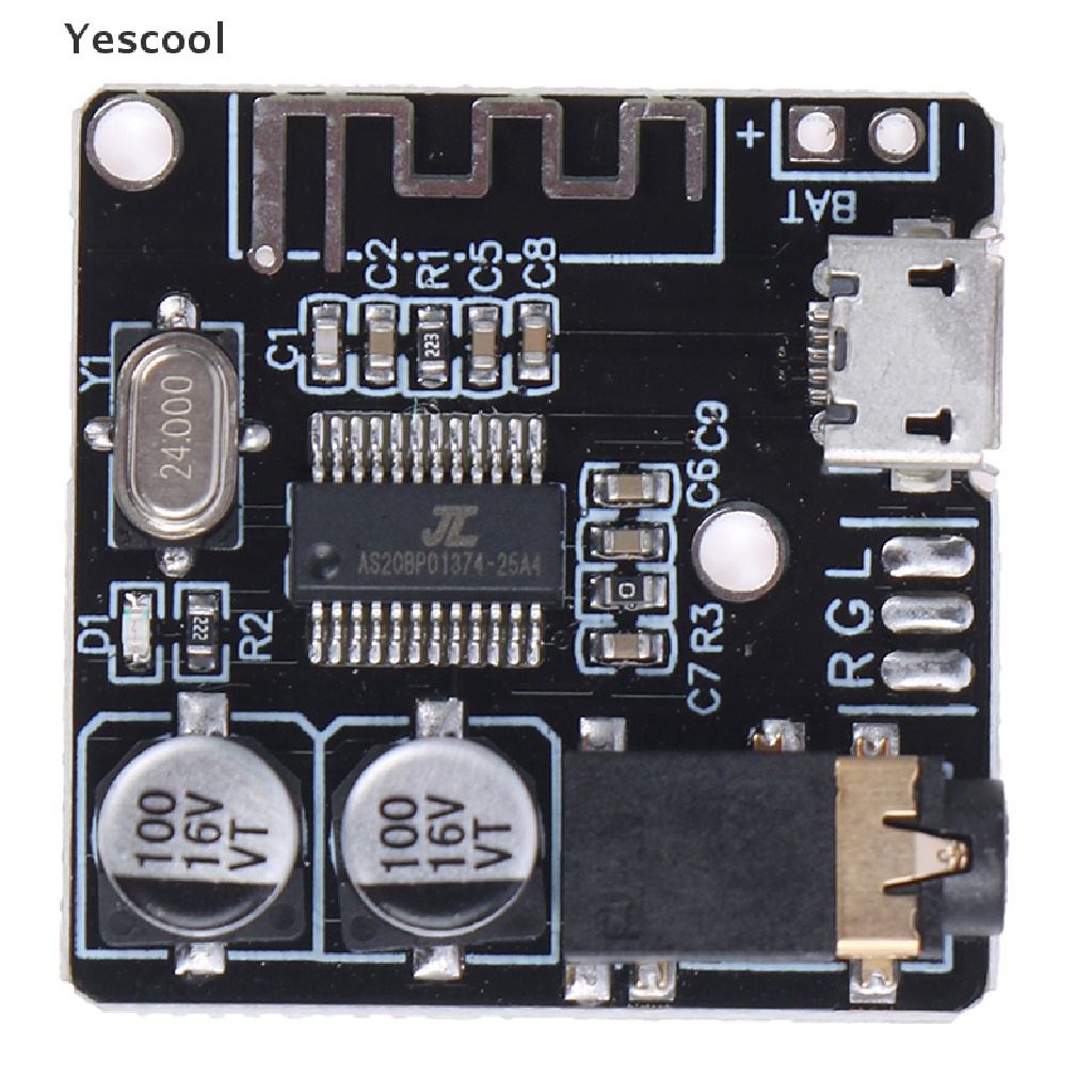 Yescool Papan Modul Decoder Receiver Audio Bluetooth 5.0 MP3 Lossless DIY