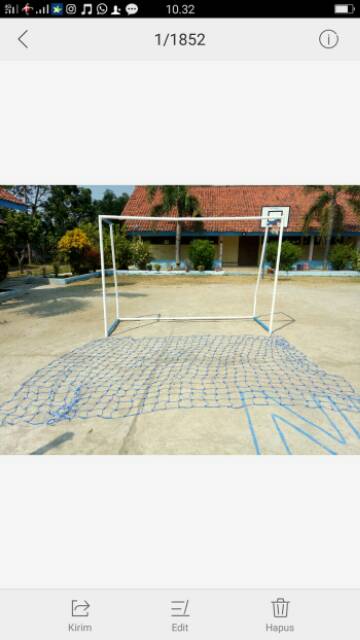 JARING GAWANG FUTSAL 3MM - BAGUS - AWET - MURAH