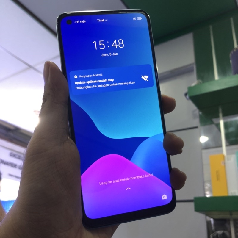 realme 8 pro 8/128gb second bekas pakai fullset original