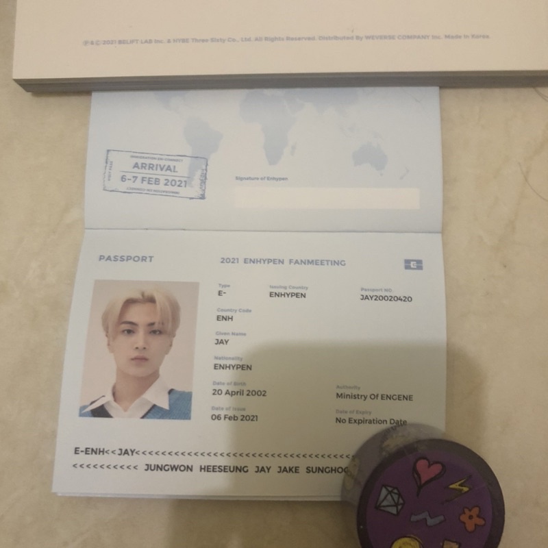 paspor Jay dvd En connect(BOOKED)