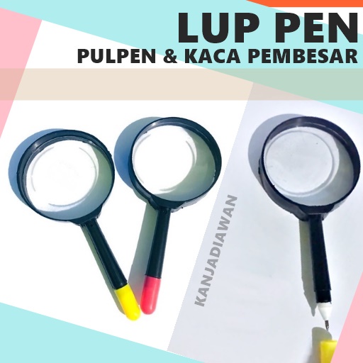 

Pulpen Kaca Pembesar Unik Pen Lup