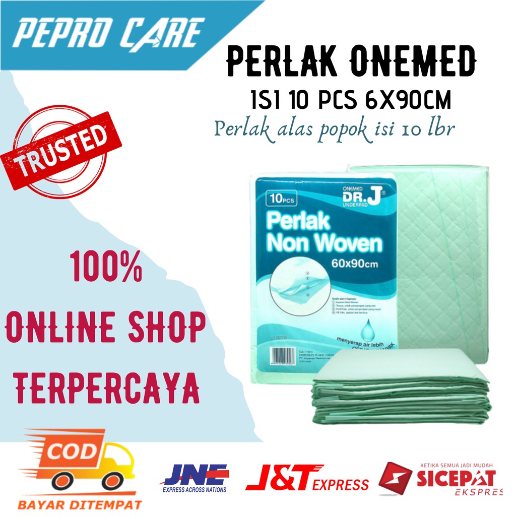 PERLAK OMPOL DEWASA ONEMED UNDERPAD MEDIS MURAH ANTI AIR SEKALI PAKAI PPF 154