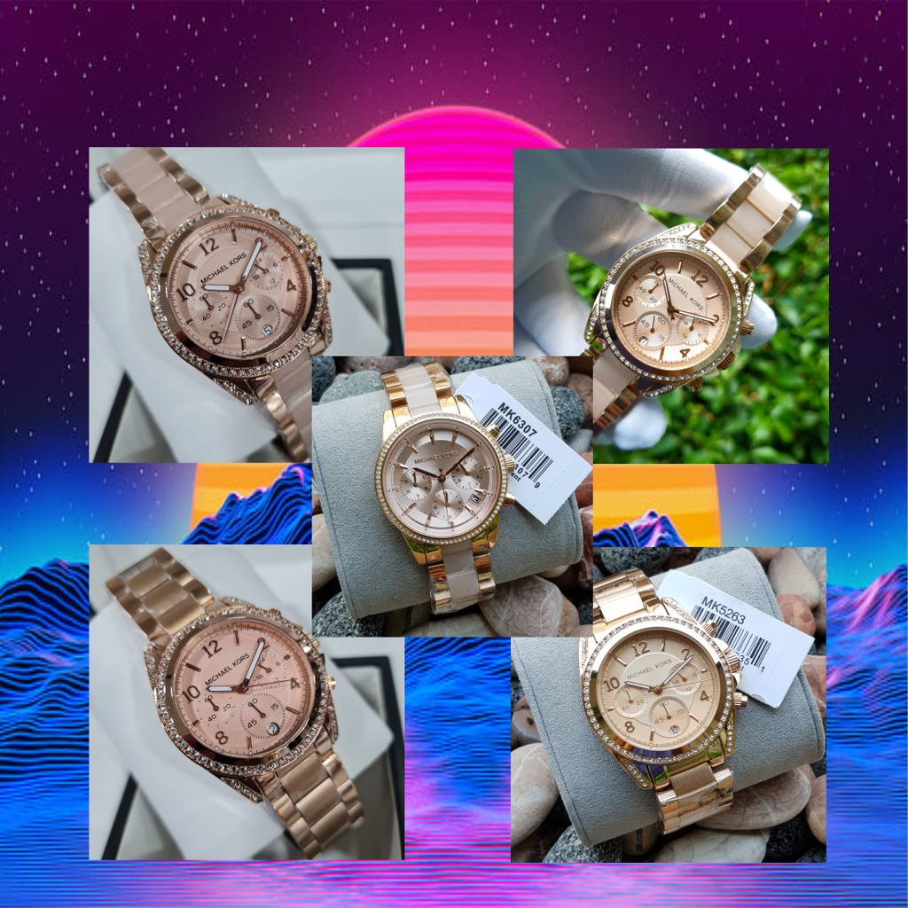 JAM TANGAN WANITA Mk 5263, Mk 5943, MK 6307 ORIGINAL