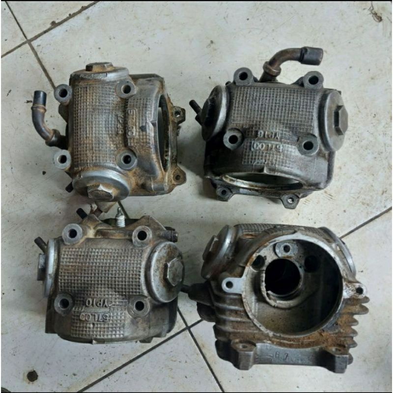 HEAD PER KLEP CYLINDER BLOK HEAD KOSONGAN OLD MIO LAMA SPORTY MIO